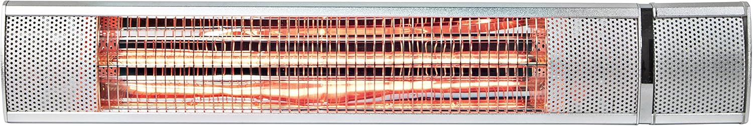 Comfort Zone CZPH20RSL Outdoor and Indoor Patio Heater – Wall-Mounted Heating Device with Halogen Tube and Adjustable Heat Output – Waterproof Warmer for Residential and Commercial Spaces - Image 6
