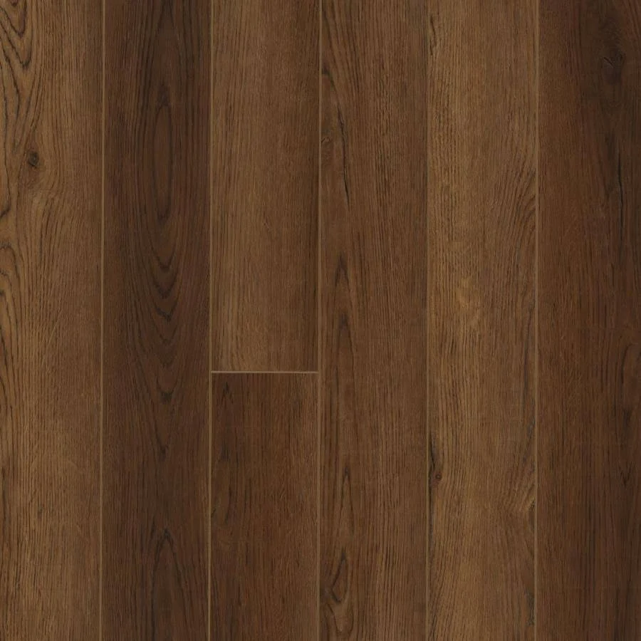 SmartCore 11-Piece 5-in x 48.03-in Coweta Oak Luxury Vinyl Plank Flooring in Brown | LX61700556