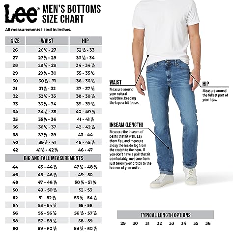 Lee Men’s Relaxed Fit Straight Leg Jean - Image 4