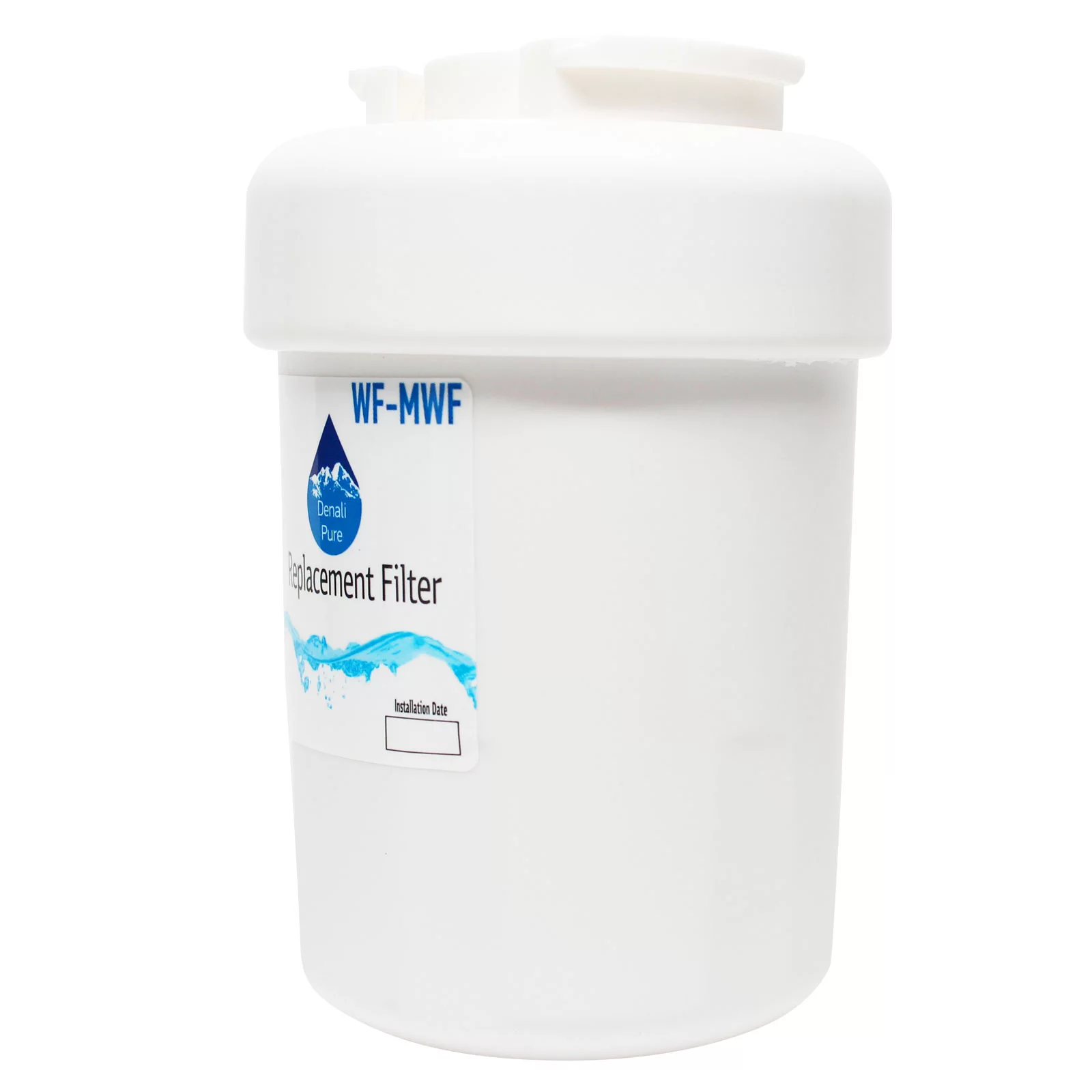 Replacement General Electric GSS22IFPDWW Refrigerator Water Filter – Compatible General Electric MWF, MWFP Fridge Water Filter Cartridge – Denali Pure Brand - Image 2