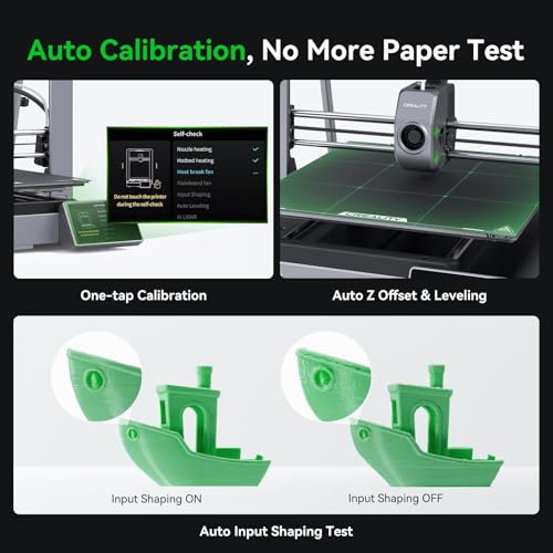 Creality K1C 3D Printer, 600mm/s High-Speed Auto Leveling Clog-Free Robust Direct Extruder K1 SE Upgraded 3D Printer with AI Camera 300??C Printing Silent Mode Support Carbon Fiber Filaments - Image 8